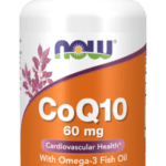 NOW FOODS CoQ10 60mg (Koenzym Q10) 60 Kapsułek wegetariańskich