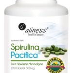 Aliness Spirulina Pacyfica NATURALNE ALGI VEGE 180kaps