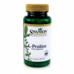 Prolina L-Proline 500mg Produkcja kolagenu Regeneracja Kolagen Skóra 100k
