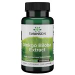 SWANSON GINKGO BILOBA 24% EKSTRAKT 60mg 120 KAPS