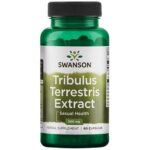 SWANSON Tribulus Terrestris extract 500mg 60 kapsułek Buzdyganek LIBIDO sex