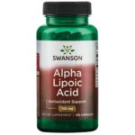 SWANSON ALA KWAS ALFA LIPONOWY 100mg 120kaps ANTYOKSYDANT