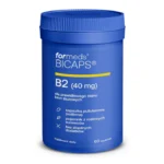 ForMeds BICAPS WITAMINA B2 Ryboflawina 60 kapsułek wzrok Odporność