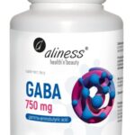 Aliness GABA 750mg Kwas Gamma Aminomasłowy RELAKS WYCISZENIE 100 tabl.