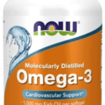 NOW Omega-3 1000 mg Kwasy 180mg EPA 120mg DHA 100k