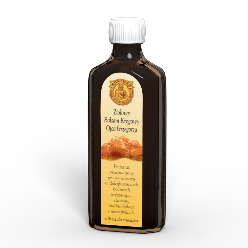 balsam-kregowy-OG Ziołowy Balsam Kręgowy Ojca Grzegorza 100ml - obrazek 1