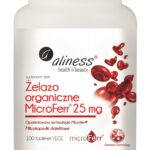 Żelazo organiczne MicroFerr® 25 mg x 100 tabletek VEGE