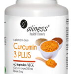 Curcumin 3 PLUS Curcuma longa 500 mg Piperin 5 mg 60 kapsułek