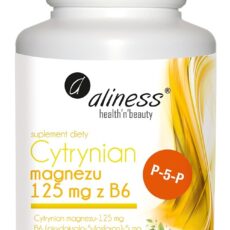 Cytrynian Magnezu 125 mg z B6 (P-5-P)