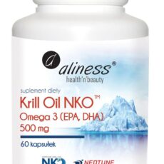 Krill Oil NKO Omega 3 z Astaksantyną, 500 mg 60 kapsułek