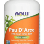 NOW Foods PAU D'ARCO LaPacho PAU DARCO Jelita 250k