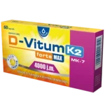 D-Vitum Forte Max 4000j.m. K2, 60 kapsułek